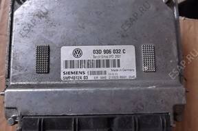 БЛОК УПРАВЛЕНИЯ ДВИГАТЕЛЕМ 03D906032C VW AUDI SEAT SKODA