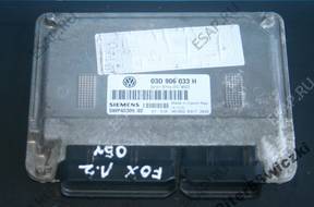 БЛОК УПРАВЛЕНИЯ   ДВИГАТЕЛЕМ 03D906033H VW FOX
