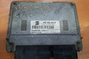 БЛОК УПРАВЛЕНИЯ  ДВИГАТЕЛЕМ,   03E 906 033D SIEMENS