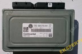 БЛОК УПРАВЛЕНИЯ ДВИГАТЕЛЕМ 03E906019AH 1.2 БЕНЗИН. POLO 6 год, FV