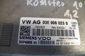 БЛОК УПРАВЛЕНИЯ   ДВИГАТЕЛЕМ 03E906023S FABIA II 1.2