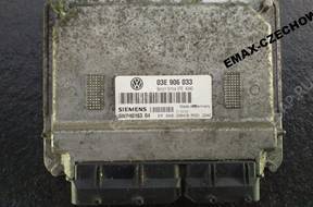 БЛОК УПРАВЛЕНИЯ  ДВИГАТЕЛЕМ  03E906033 SKODA SEAT