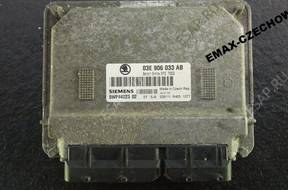 БЛОК УПРАВЛЕНИЯ  ДВИГАТЕЛЕМ  03E906033AB SKODA SEAT