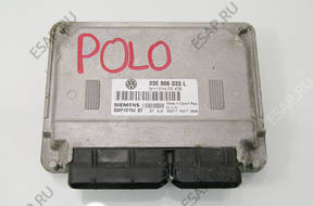 БЛОК УПРАВЛЕНИЯ ДВИГАТЕЛЕМ 03E906033L VW POLO 1.2