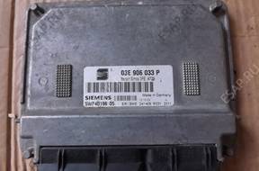 БЛОК УПРАВЛЕНИЯ ДВИГАТЕЛЕМ 03E906033P VW AUDI SEAT SKODA