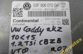 БЛОК УПРАВЛЕНИЯ ДВИГАТЕЛЕМ 03F906070GK 1.2 TSI CBZB  VW SEAT