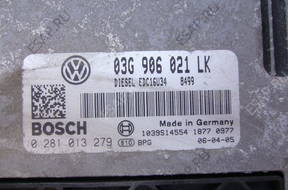 БЛОК УПРАВЛЕНИЯ ДВИГАТЕЛЕМ 03G 906 021LK SEAT LEON II 1.9