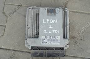БЛОК УПРАВЛЕНИЯ ДВИГАТЕЛЕМ 03G906016AJ SEAT LEON 2 2.0 TDI