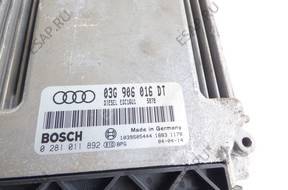 БЛОК УПРАВЛЕНИЯ ДВИГАТЕЛЕМ 03G906016DT AUDI A3 2.0 TDI BKD