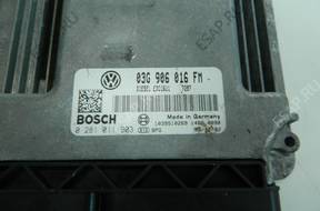 БЛОК УПРАВЛЕНИЯ ДВИГАТЕЛЕМ 03G906016FM VW GOLF V 2.0 TDI