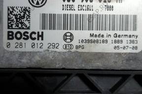 БЛОК УПРАВЛЕНИЯ ДВИГАТЕЛЕМ 03G906016HF OCTAVIA 2.0 TDI BKD