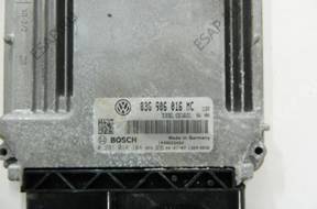 БЛОК УПРАВЛЕНИЯ ДВИГАТЕЛЕМ 03G906016MC SUPERB 1.9 TDI BPZ