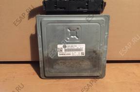 БЛОК УПРАВЛЕНИЯ   ДВИГАТЕЛЕМ 03G906018 VW Passat b6