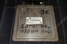 БЛОК УПРАВЛЕНИЯ ДВИГАТЕЛЕМ 03G906018AS VW PASSAT B6 2,0 TDI