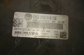 БЛОК УПРАВЛЕНИЯ   ДВИГАТЕЛЕМ 03G906018CE VW PASSAT B