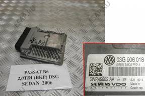 БЛОК УПРАВЛЕНИЯ ДВИГАТЕЛЕМ 03G906018CK VW PASSAT B6 2,0TDI