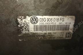 БЛОК УПРАВЛЕНИЯ   ДВИГАТЕЛЕМ 03G906018FG AUDI VW 2.0