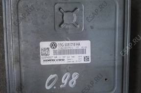 БЛОК УПРАВЛЕНИЯ ДВИГАТЕЛЕМ 03G906018HA 2.0 BMN