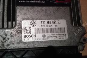БЛОК УПРАВЛЕНИЯ   ДВИГАТЕЛЕМ 03G906021FJ 1.9 TDI