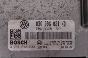 БЛОК УПРАВЛЕНИЯ   ДВИГАТЕЛЕМ 03G906021KQ VW GOLF