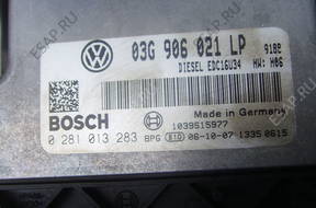БЛОК УПРАВЛЕНИЯ ДВИГАТЕЛЕМ 03G906021LP TOLEDO III 2.0 TDI