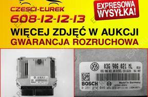 БЛОК УПРАВЛЕНИЯ ДВИГАТЕЛЕМ 03G906021ML 0281014046 TOURAN 1.9