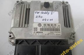 БЛОК УПРАВЛЕНИЯ ДВИГАТЕЛЕМ 03G906021PD VW CADDY 1.9 TDI