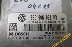 БЛОК УПРАВЛЕНИЯ ДВИГАТЕЛЕМ 03G906021PD VW CADDY 1.9 TDI