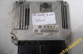 БЛОК УПРАВЛЕНИЯ ДВИГАТЕЛЕМ 03G906021PE VW CADDY 1.9 TDI