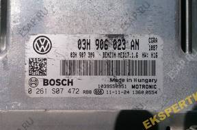 БЛОК УПРАВЛЕНИЯ ДВИГАТЕЛЕМ 03H906023AN Touareg 7P 3.6 CGRA