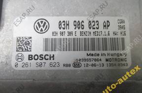 БЛОК УПРАВЛЕНИЯ ДВИГАТЕЛЕМ 03H906023AP TOUAREG 3.6 FSI CGR
