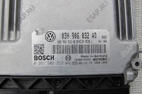 БЛОК УПРАВЛЕНИЯ ДВИГАТЕЛЕМ 03H906032AD VW PASSAT B6 CC 3.6