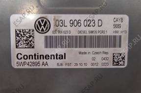 БЛОК УПРАВЛЕНИЯ   ДВИГАТЕЛЕМ 03L906023D VW POLO TDI