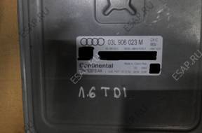 БЛОК УПРАВЛЕНИЯ ДВИГАТЕЛЕМ 03L906023M AUDI A3 8P 1.6 TDI CAY