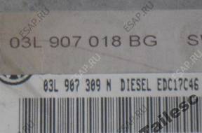 БЛОК УПРАВЛЕНИЯ   ДВИГАТЕЛЕМ 03L907309N