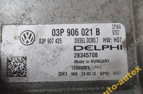 БЛОК УПРАВЛЕНИЯ ДВИГАТЕЛЕМ 03P906021B VW POLO 1.2 TDI CFWA