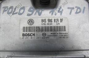БЛОК УПРАВЛЕНИЯ ДВИГАТЕЛЕМ 045906019BF - VW POLO 9N 1.4 TDI