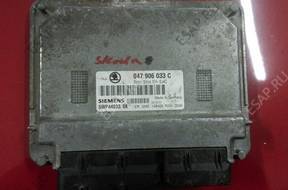 БЛОК УПРАВЛЕНИЯ ДВИГАТЕЛЕМ 047906033C SKODA FABIA I 1.4 MPI