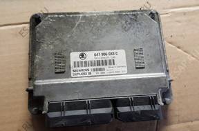 БЛОК УПРАВЛЕНИЯ ДВИГАТЕЛЕМ 047906033C SKODA FABIA I 1.4 MPI