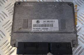 БЛОК УПРАВЛЕНИЯ ДВИГАТЕЛЕМ 047906033C Skoda Fabia I