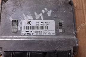 БЛОК УПРАВЛЕНИЯ ДВИГАТЕЛЕМ 047906033C VW AUDI SEAT SKODA