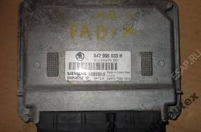 БЛОК УПРАВЛЕНИЯ ДВИГАТЕЛЕМ 047906033H SKODA FABIA 1.4 MPI