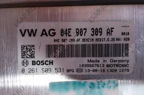 БЛОК УПРАВЛЕНИЯ ДВИГАТЕЛЕМ 04E907309AF Polo 6C  Golf 7 TSI