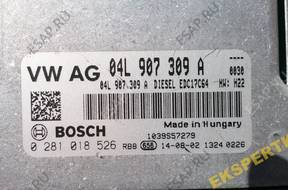 БЛОК УПРАВЛЕНИЯ ДВИГАТЕЛЕМ 04L907309A  2.0 TDI Golf 7 GTD
