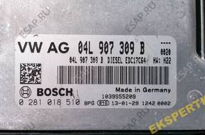 БЛОК УПРАВЛЕНИЯ ДВИГАТЕЛЕМ 04L907309B 1.6 TDI CLHB Golf 7