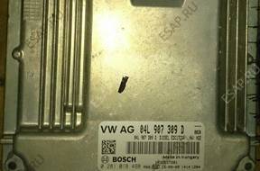 БЛОК УПРАВЛЕНИЯ ДВИГАТЕЛЕМ 04L907309D VW SKODA SEAT AUDI P