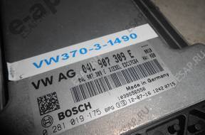БЛОК УПРАВЛЕНИЯ ДВИГАТЕЛЕМ 04L907309E 1.6 TDI VW