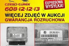 БЛОК УПРАВЛЕНИЯ ДВИГАТЕЛЕМ 05WP40060 03D906032A FABIA I 1.2