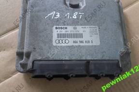 БЛОК УПРАВЛЕНИЯ   ДВИГАТЕЛЕМ 06A906018D AUDI A3 1.8T