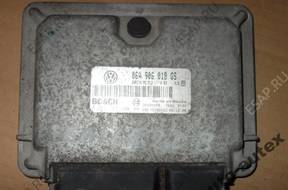 БЛОК УПРАВЛЕНИЯ ДВИГАТЕЛЕМ 06A906018GS NEW BEETLE 2.0 B GOLF